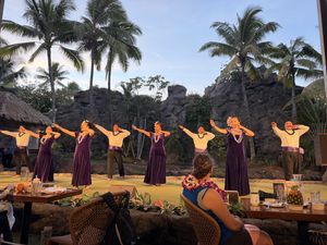 One of many performances  at Polynesian Cultural Center in Laiea