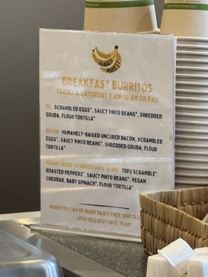   at Hanalei Market in Hanalei