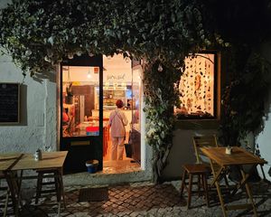 Outside. at Gira Sol in Tomar