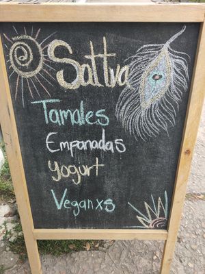 Sign 2 at Sattva in Bogota