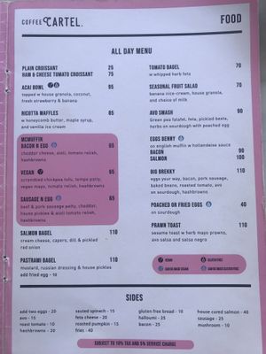   at Coffee Cartel in Legian