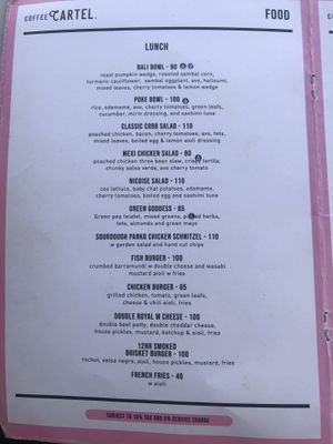   at Coffee Cartel in Legian