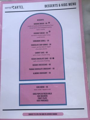   at Coffee Cartel in Legian