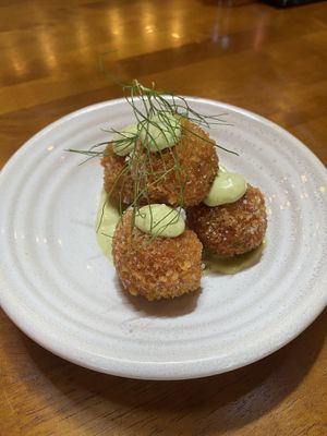 Arancini balls (GF)   at Barn & Co in Balnarring