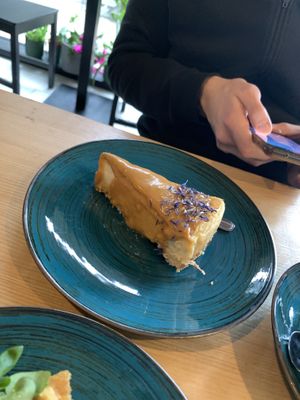 Caramel cheesecake   at Kawastrofa in Wroclaw