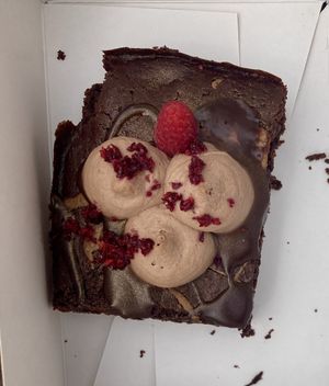Brownie  at Kawastrofa in Wroclaw