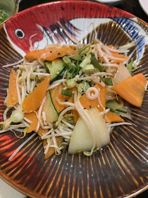 Vegetables   at Kungfu Bao in Milan