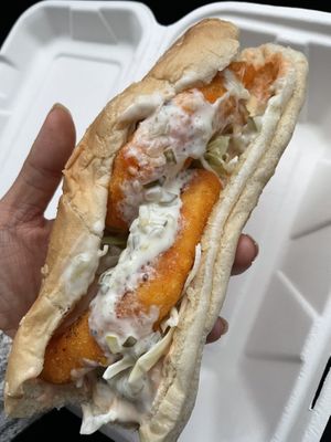 Ocean sub at Happiness Cafe in San Jose