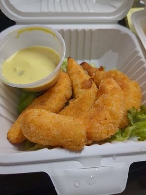 Shrimp at Happiness Cafe in San Jose