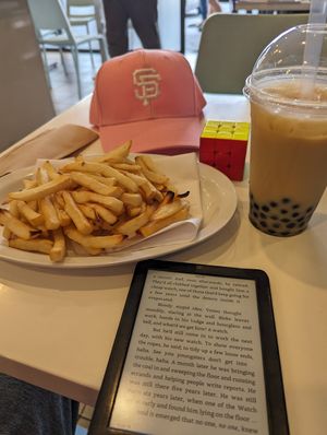  at Happiness Cafe in San Jose