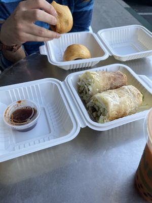   at Happiness Cafe in San Jose