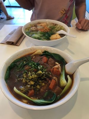 noodle soup at Happiness Cafe in San Jose