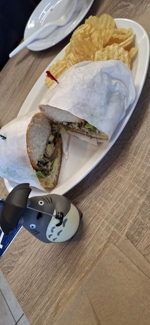 Pesto Sandwich at Happiness Cafe in San Jose