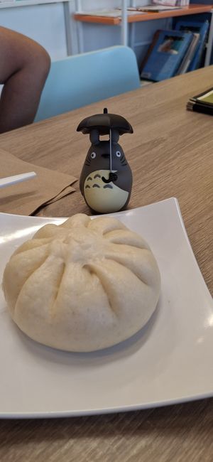 Bao at Happiness Cafe in San Jose