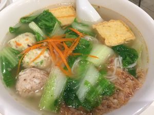  Rice noodle soup at Happiness Cafe in San Jose