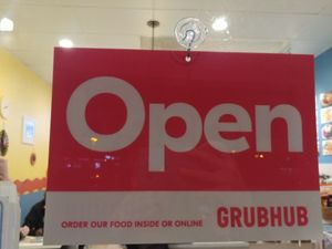 Grubhub at Happiness Cafe in San Jose