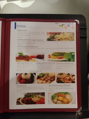 Menu 9 of 11 at Happiness Cafe in San Jose