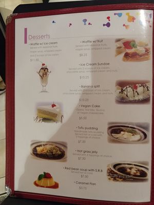 Menu 10 of 11 at Happiness Cafe in San Jose