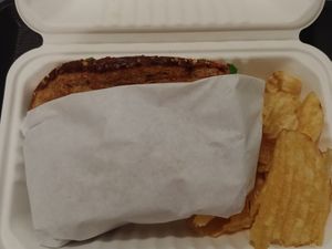 $9.75 BLT and Chips at Happiness Cafe in San Jose