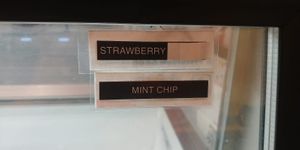 Vegan Ice Cream Flavors at Happiness Cafe in San Jose