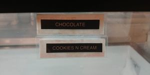 Vegan Ice Cream Flavors at Happiness Cafe in San Jose