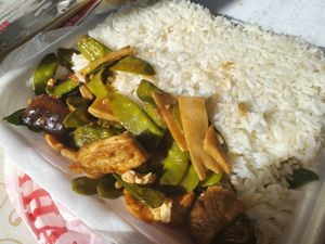(Lunch) Tofu home style at Bamboo Garden in Westland
