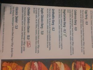 Menu 4 at Rio Sampa Gastrobar in Vila Do Conde