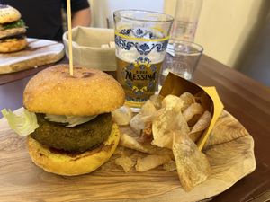 Vegan burger !  at Blend Eat in Florence