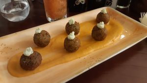 Falafel at Blend Eat in Florence