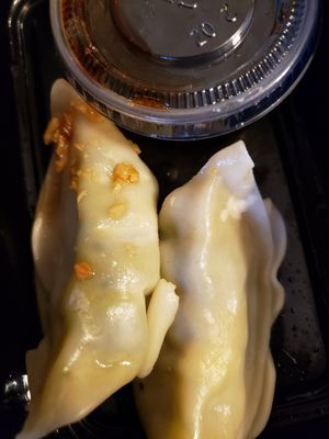 Gyoza at Vegan Plate in Chicago