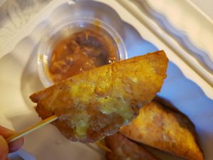 Chikn Satay at Vegan Plate in Chicago