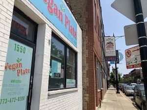 Entrance  at Vegan Plate in Chicago