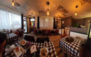 Cute little place off Ashland and Fullerton at Vegan Plate in Chicago