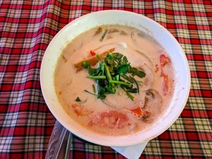 Large soup at Vegan Plate at Vegan Plate in Chicago