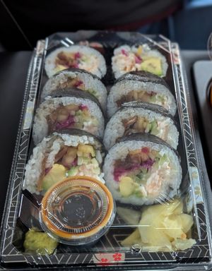 Futomaki Roll at Vegan Plate in Chicago