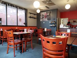 Inside at Vegan Plate in Chicago