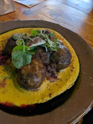 Meatless Balls at Powerplant Lisbon in Lisbon
