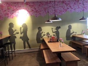   at Yum Yum Noodle Bar in Woodstock