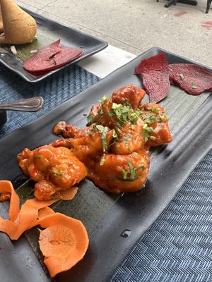 Vegan cauliflower appetizer   at Tikka Indian Grill in Brooklyn