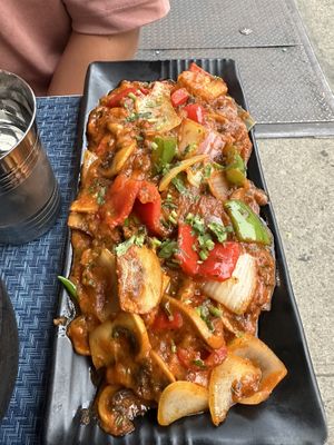 Tofu dish  at Tikka Indian Grill in Brooklyn