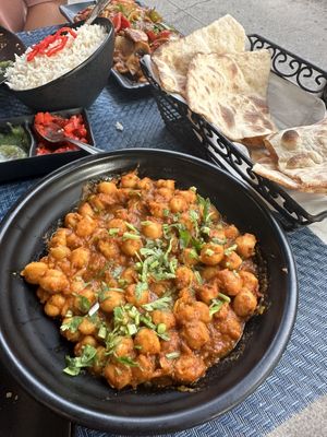 Channq Masala  at Tikka Indian Grill in Brooklyn