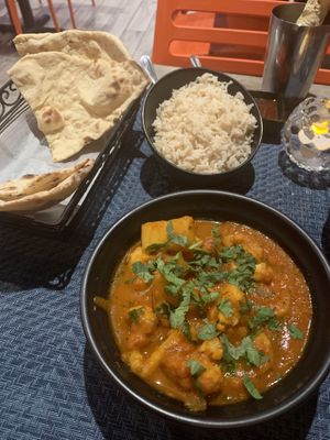 Aloo gobi  at Tikka Indian Grill in Brooklyn