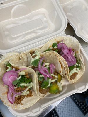 Jackfruit Tacos at The Wylde Beet in Hailey