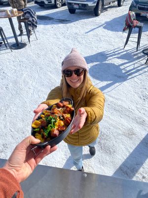 BBQ Tofu Mac n’ Cheese at The Wylde Beet in Hailey