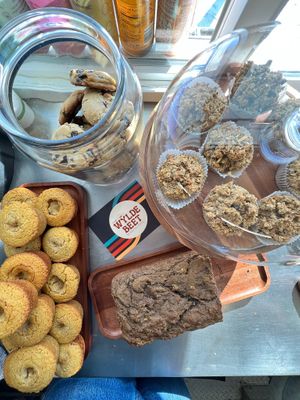 Delicious assorted baked goods! at The Wylde Beet in Hailey