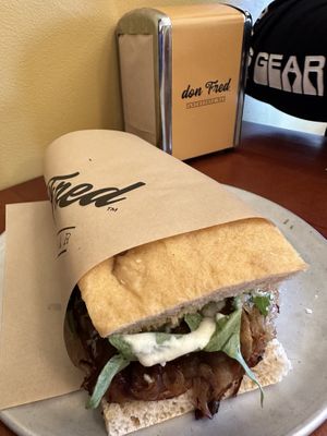   at don Fred in Newtown