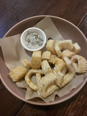 Konjamari Fried  at don Fred in Newtown