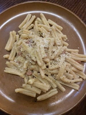 Carbonara  at don Fred in Newtown