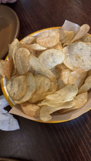 Rosemary crisps  at don Fred in Newtown