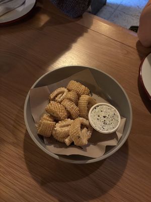 Calamari  at don Fred in Newtown